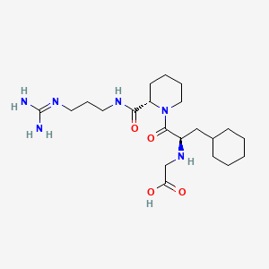 Chemical structure of Inogatran