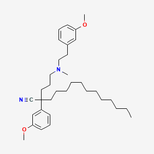 Chemical structure of Anipamil