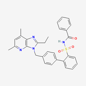 Chemical structure of L-159282 (MK 996)