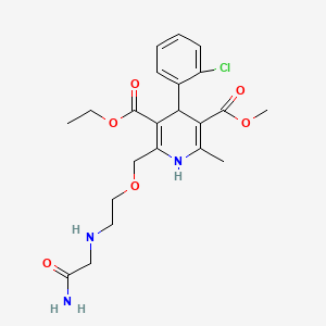 Chemical structure of UK51656