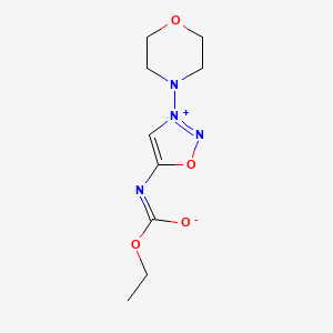 Chemical structure of Molsidomine (SIN-10)