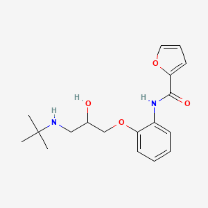 Chemical structure of Ancarolol
