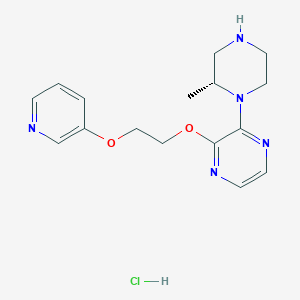 Chemical structure of PRX933 hydrochloride