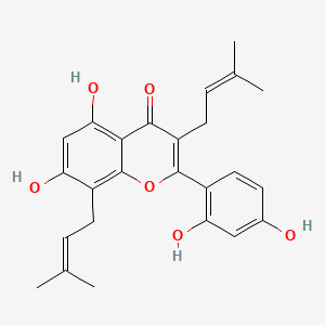 Chemical structure of Kuwanon C