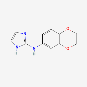Chemical structure of AGN 192836