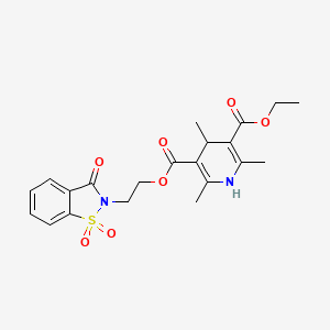 Chemical structure of Trombodipine