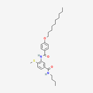 Chemical structure of RP-64477