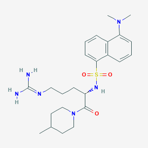 Chemical structure of OM-189