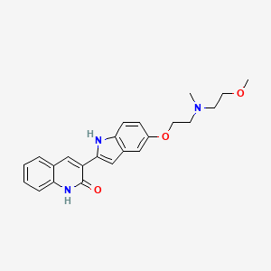 Chemical structure of KDR-in-4