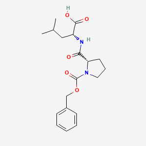 Chemical structure of Prolylleucine