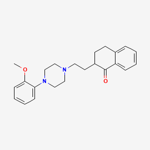 Chemical structure of QF0301B