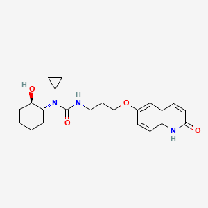 Chemical structure of K134 (OPC33509)