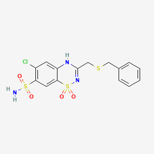 Chemical structure of Benzthiazide