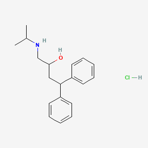 Chemical structure of Drobuline hydrochloride