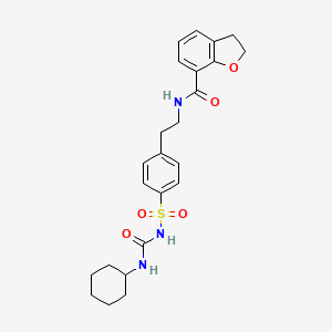Chemical structure of CS476 (NSC302998)