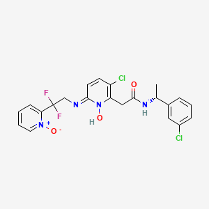 Chemical structure of Thrombin inhibitor 1