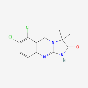 Chemical structure of Rafigrelide