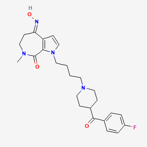 Chemical structure of (4E)-SUN9221