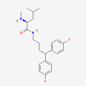 Chemical structure of PD0176078