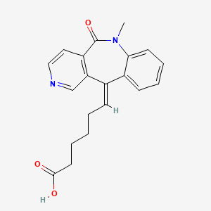 Chemical structure of KF 13218