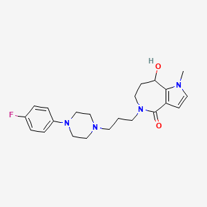 Chemical structure of 5-HT2 antagonist 1
