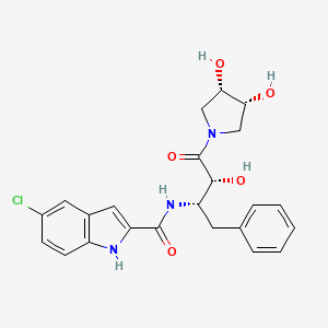 Chemical structure of Ingliforib