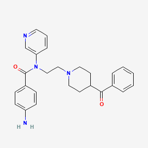 Chemical structure of 5-HT2A antagonist 1
