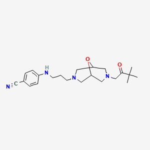 Chemical structure of Arrhythmias-Targeting Compound 1