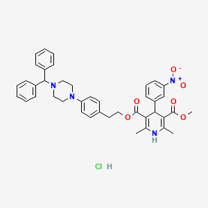 Chemical structure of AE0047 Hydrochloride