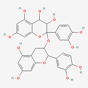 Chemical structure of Procyanidin