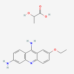 Chemical structure of Ethacridine Lactate