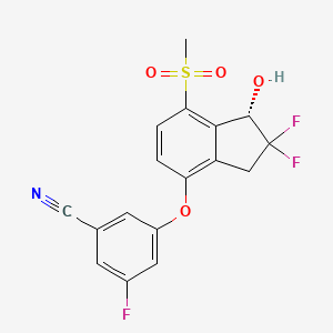 Chemical structure of PT-2385