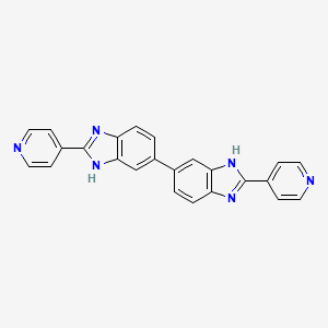 Chemical structure of Ridinilazole (SMT19969)