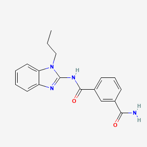 Chemical structure of Takinib