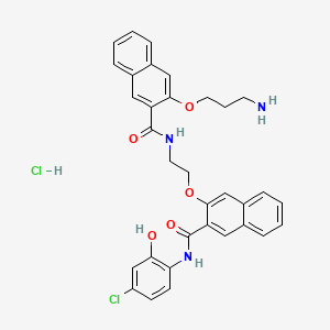 Chemical structure of 666-15