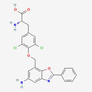Chemical structure of JPH203 (KYT-0353)