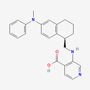 Chemical structure of QC6352