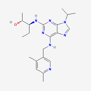 Chemical structure of CYC065