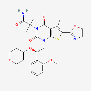 Chemical structure of ND-646