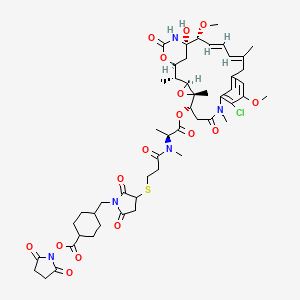 Chemical structure of DM1-Smcc