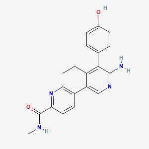 Chemical structure of GNE-6776