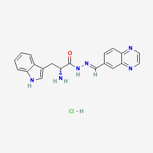 Chemical structure of Rhosin hydrochloride