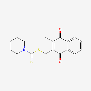 Chemical structure of PKM2-IN-1