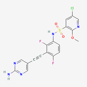 Chemical structure of GCN2iB