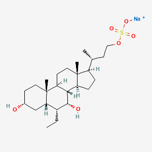 Chemical structure of INT-767