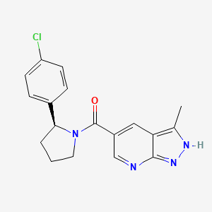 Chemical structure of MSC2530818