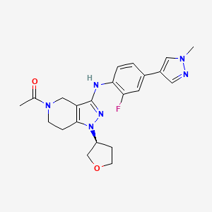 Chemical structure of GNE-272