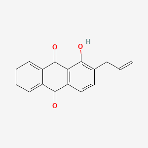 Chemical structure of R162