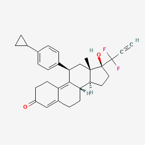 Chemical structure of EC330