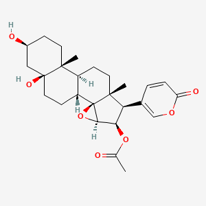 Chemical structure of Cinobufotalin